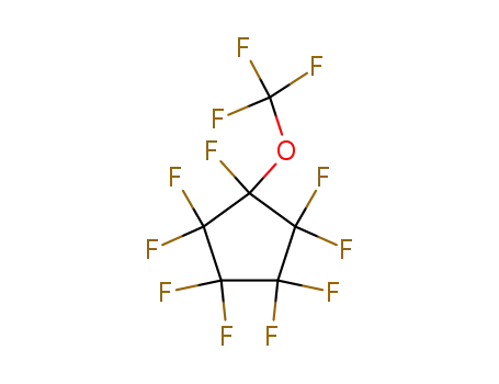 Molecular Structure of 788-40-9 (Cyclopentane, nonafluoro(trifluoromethoxy)-)