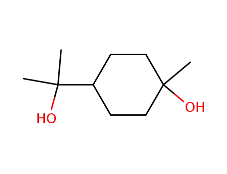 Cyclohexanemethanol, 4-hydroxy-.alpha., .alpha.,4-trimethyl- cas  80-53-5