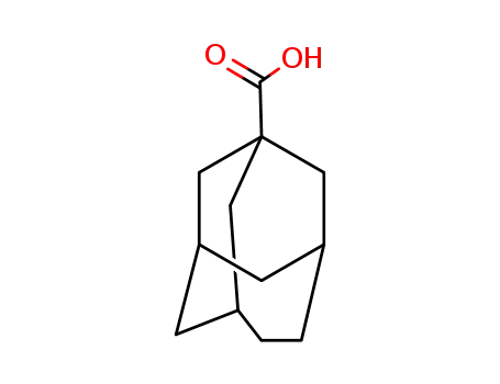 Molecular Structure of 31061-65-1 (tricyclo[4.3.1.1~3,8~]undecane-1-carboxylic acid)