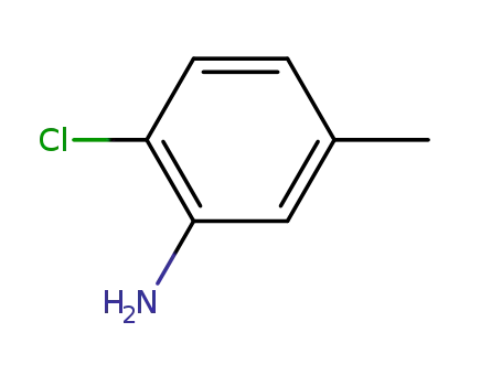 Molecular Structure of 95-81-8 (2-Chloro-5-methylaniline)