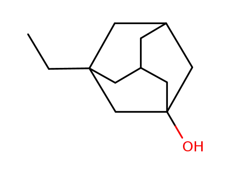 Molecular Structure of 15598-87-5 (3-Ethyl-1-adamantanol)