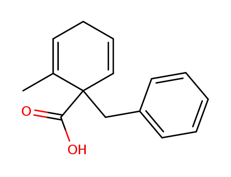 2,5-Cyclohexadiene-1-carboxylic acid, 2-methyl-1-(phenylmethyl)-