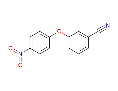 Molecular Structure of 17076-74-3 (Benzonitrile, 3-(4-nitrophenoxy)-)