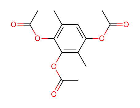 (2,5-diacetyloxy-3,6-dimethyl-phenyl) acetate cas  40853-36-9