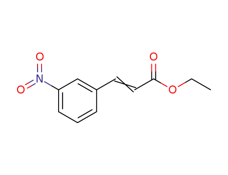 Molecular Structure of 5396-71-4 (ETHYL 3-NITROCINNAMATE)