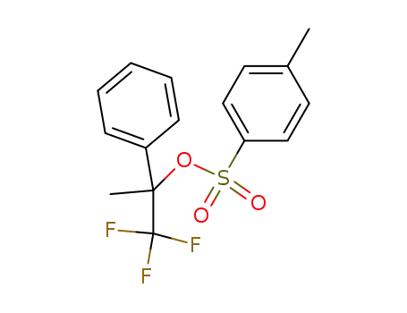 Benzenemethanol, a-methyl-a-(trifluoromethyl)-,
4-methylbenzenesulfonate
