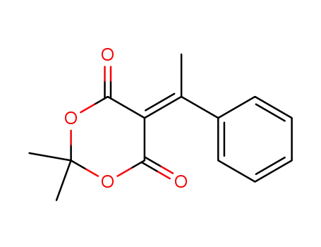 2,2-Dimethyl-5-(1-phenylethylidene)-1,3-dioxane-4,6-dione