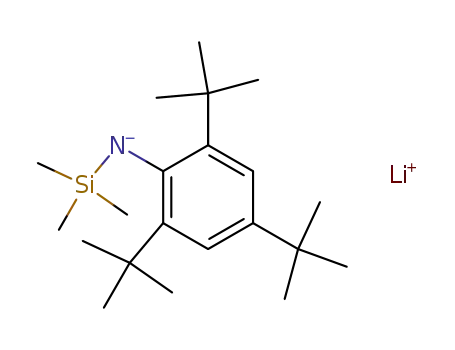 Silanamine, 1,1,1-trimethyl-N-[2,4,6-tris(1,1-dimethylethyl)phenyl]-,
lithium salt