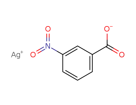 Molecular Structure of 72254-96-7 (Benzoic acid, 3-nitro-, silver(1+) salt)