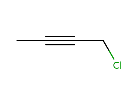Molecular Structure of 3355-17-7 (2-Butynyl chloride)