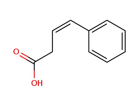 Molecular Structure of 59744-46-6 (3-Butenoic acid, 4-phenyl-, (Z)-)