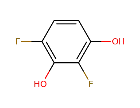 Molecular Structure of 195136-71-1 (2,4-DIFLUORORESORCINOL)
