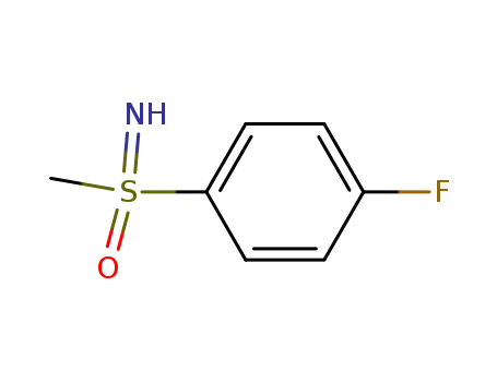 Molecular Structure of 635311-89-6 (S-(4-fluorophenyl)-S-Methyl-SulfoxiMine)