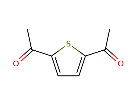 Molecular Structure of 4927-10-0 (1,1'-(thiophene-2,5-diyl)bisethan-1-one)