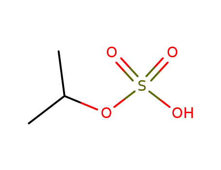 Molecular Structure of 6914-90-5 (isopropyl hydrogen sulphate)
