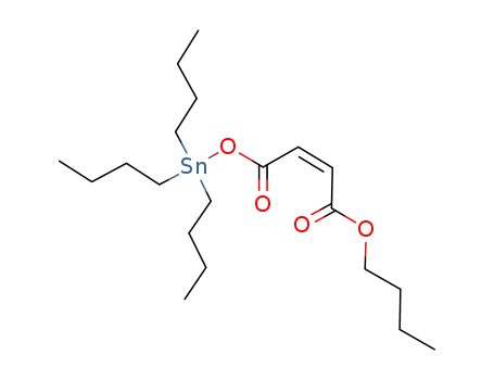 Molecular Structure of 66899-70-5 ((2Z)-4-butoxy-4-oxobut-2-enoic acid - tributylstannanyl (1:1))