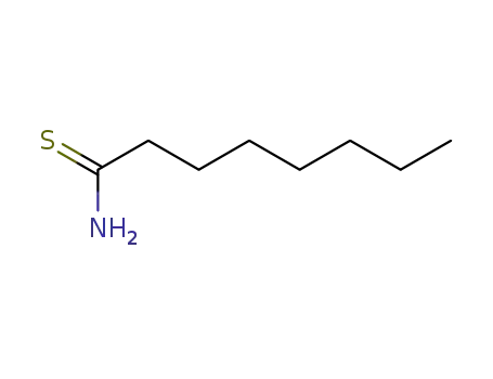 Molecular Structure of 5813-91-2 (Octanethioamide)