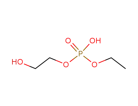 Molecular Structure of 5178-07-4 (Phosphoric acid, monoethyl mono(2-hydroxyethyl) ester)