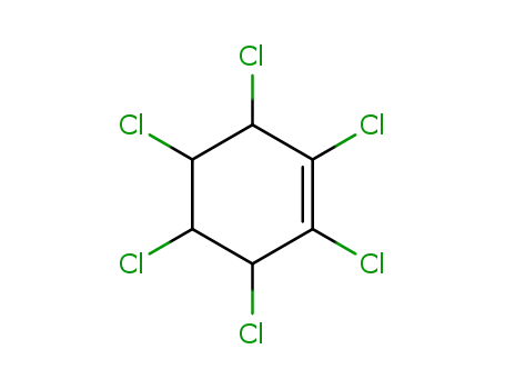 Molecular Structure of 1890-41-1 (1,2,3,4,5,6-hexachlorocyclohexene)