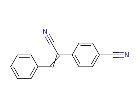 Benzeneacetonitrile, 4-cyano-a-(phenylmethylene)-