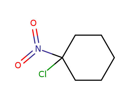 Molecular Structure of 873-92-7 (1-chloro-1-nitrocyclohexane)