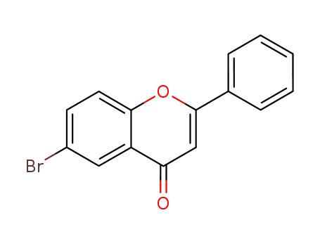 Molecular Structure of 1218-80-0 (6-BROMOFLAVONE)