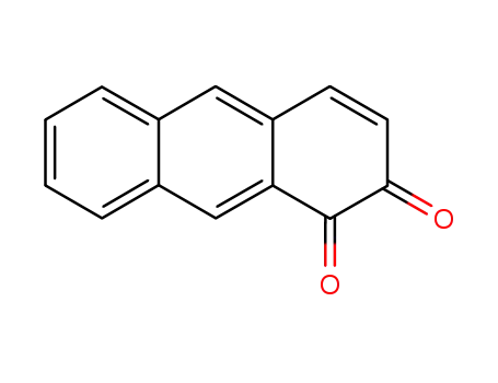 Molecular Structure of 655-04-9 (1,2-Anthraquinone)