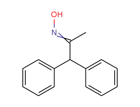 Molecular Structure of 6337-69-5 ((2E)-N-hydroxy-1,1-diphenylpropan-2-imine)