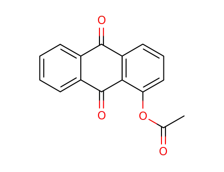 Molecular Structure of 1629-56-7 (9,10-dioxo-9,10-dihydroanthracen-1-yl acetate)