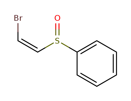 Benzene, [(2-bromoethenyl)sulfinyl]-, (Z)-