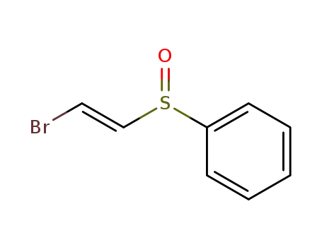 Molecular Structure of 74031-48-4 (Benzene, [(2-bromoethenyl)sulfinyl]-, (E)-)