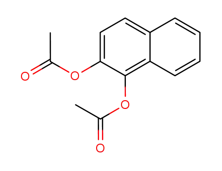 Molecular Structure of 6336-79-4 (1,2-Diacetoxynaphthalene)