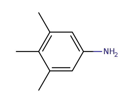Molecular Structure of 1639-31-2 (3,4,5-Trimethylaniline)
