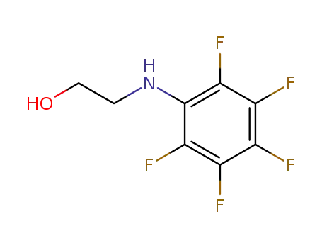 Molecular Structure of 1801-15-6 (2-(2,3,4,5,6-PENTAFLUOROANILINO)-1-ETHANOL)