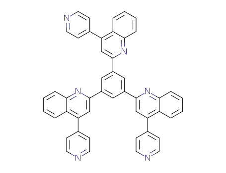Molecular Structure of 1350742-68-5 (1,3,5-tris(4-(pyridin-4-yl)quinolin-2-yl) benzene)