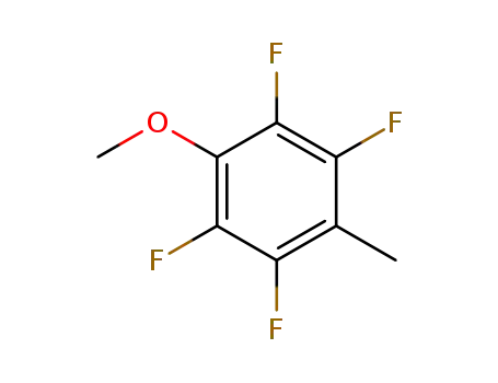 Benzene,1,2,4,5-tetrafluoro-3-methoxy-6-methyl- 3150-40-1