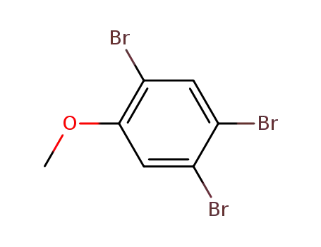 Molecular Structure of 95970-10-8 (Benzene, 1,2,4-tribromo-5-methoxy-)