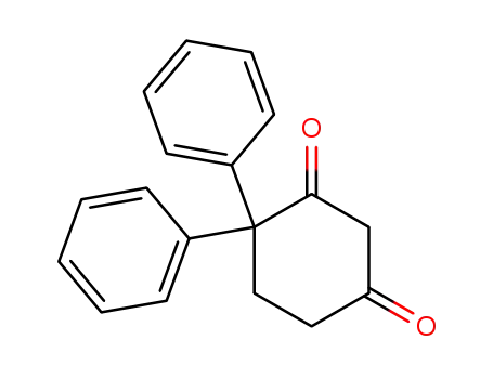 Molecular Structure of 13128-74-0 (4,4-DIPHENYL-CYCLOHEXANE-1,3-DIONE)