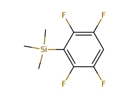 trimethyl-(2,3,5,6-tetrafluorophenyl)silane cas  20083-07-2