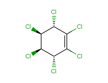 Molecular Structure of 57722-16-4 (1,2,3,4,5,6-hexachlorocyclohexene)