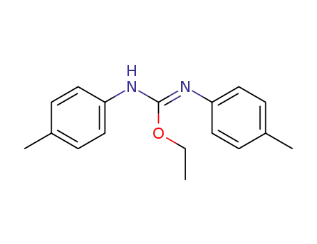 Carbamimidic acid, N,N'-bis(4-methylphenyl)-, ethyl ester