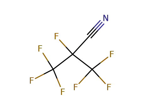 Molecular Structure of 42532-60-5 (Perfluoroisobutyronitrile)