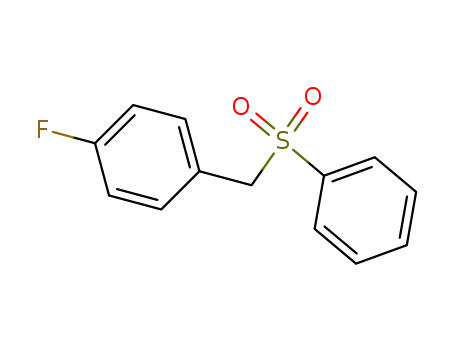 Benzene, 1-fluoro-4-[(phenylsulfonyl)methyl]-