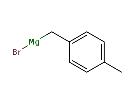 Molecular Structure of 89980-67-6 (Magnesium, bromo[(4-methylphenyl)methyl]-)