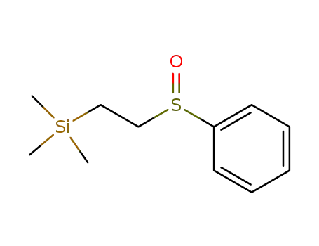 Molecular Structure of 85533-19-3 (Silane, trimethyl[2-(phenylsulfinyl)ethyl]-)