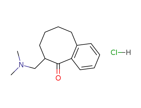 5(6H)-벤조사이클로옥테논, 7,8,9,10-테트라하이드로-6-((디메틸아미노)메틸 )-, 염산염