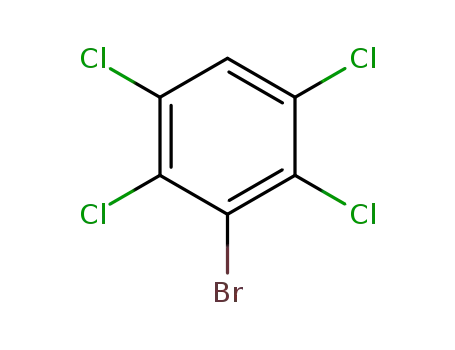 Molecular Structure of 81067-39-2 (Benzene, 3-bromo-1,2,4,5-tetrachloro-)