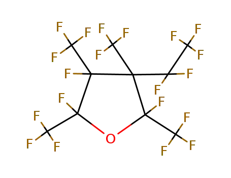 Furan,2,3,5-trifluorotetrahydro-4-(1,1,2,2,2-pentafluoroethyl)-2,3,4,5-tetrakis(trifluoromethyl)-