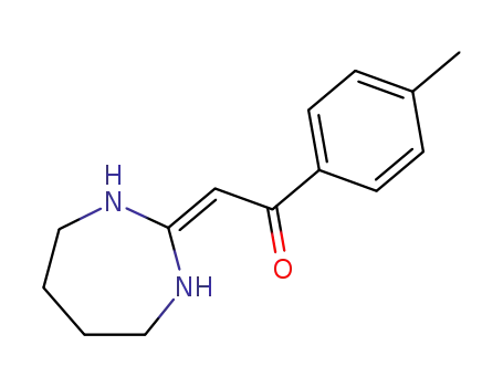 Ethanone, 2-(hexahydro-2H-1,3-diazepin-2-ylidene)-1-(4-methylphenyl)-