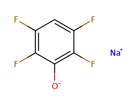 Molecular Structure of 14055-43-7 (Phenol, 2,3,5,6-tetrafluoro-, sodium salt)
